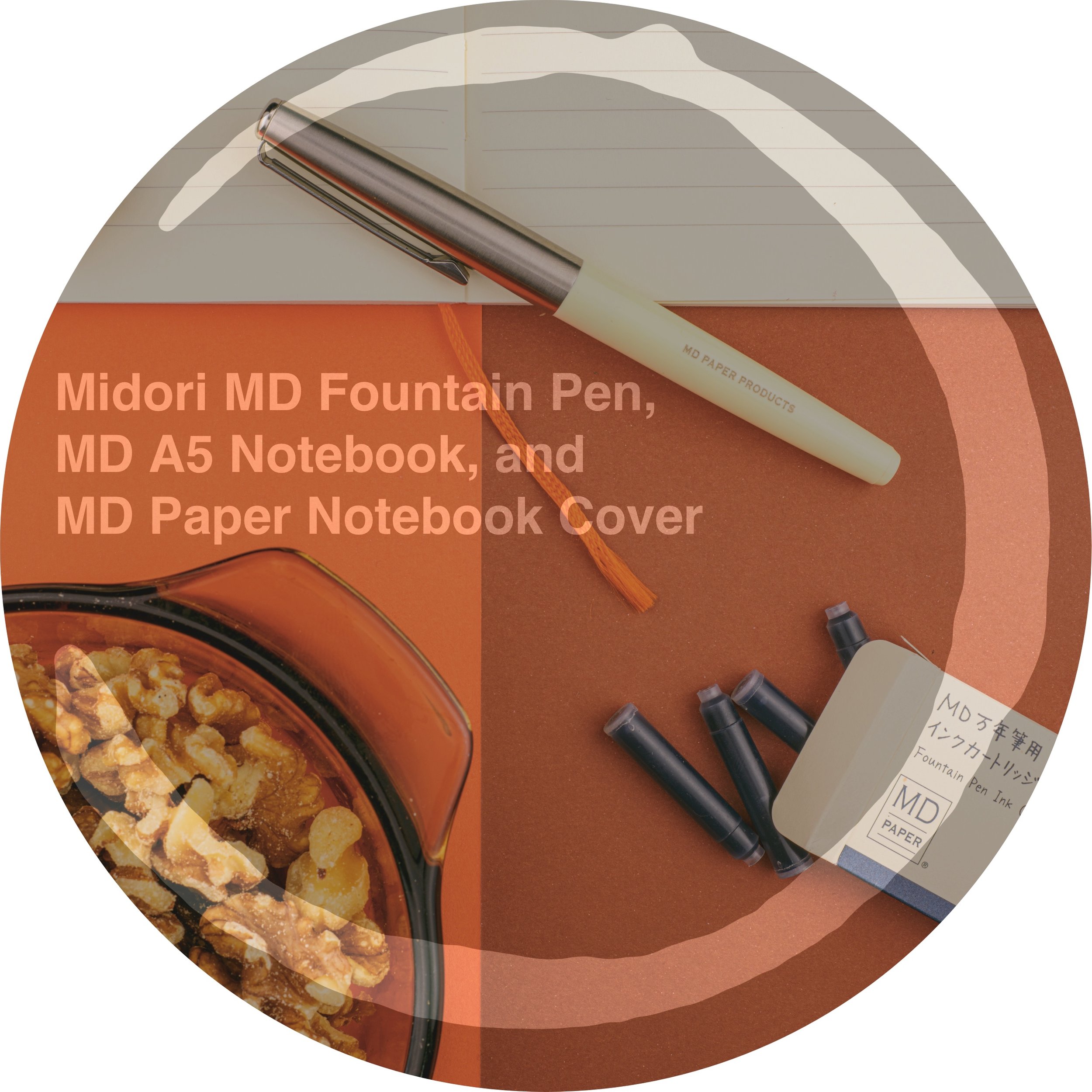 Pen and Notepad Review: Midori MD Fountain Pen, MD A5 Notebook, and MD Paper Notebook Cover